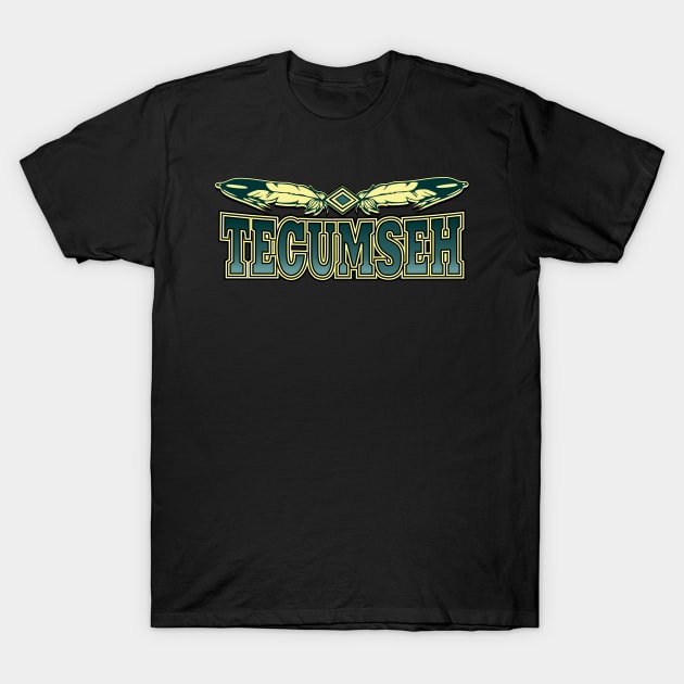 Tecumseh (Shawnee) T-Shirt by MagicEyeOnly